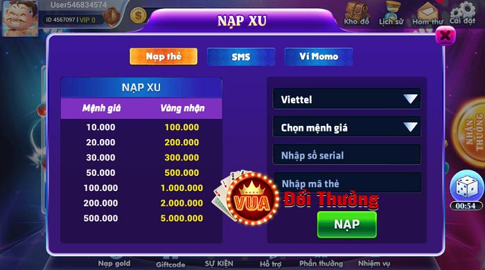 nap lien minh ban ca