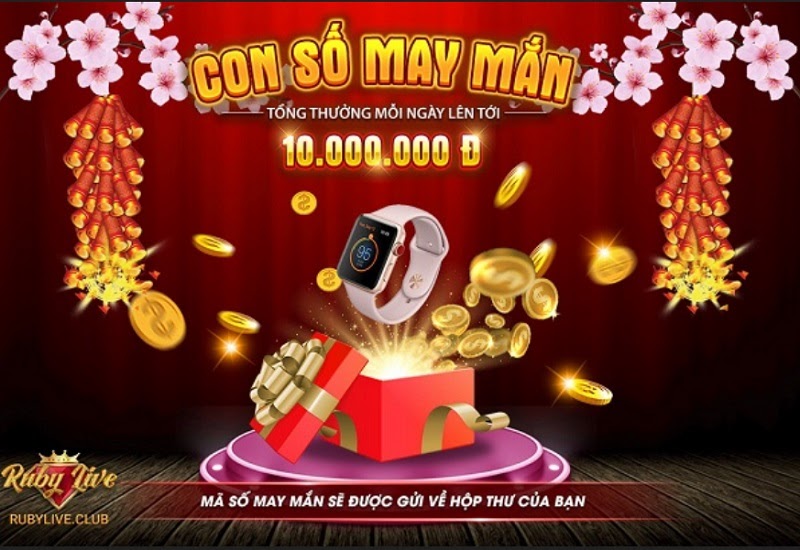 Tặng giftcode may mắn tại cổng game Ruby