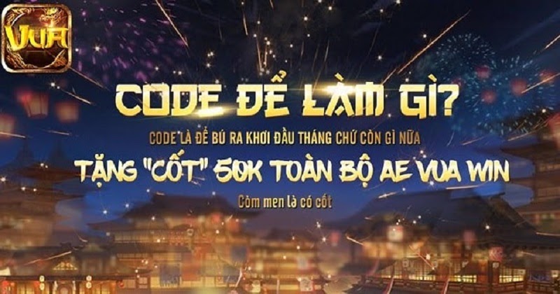 Giftcode của cổng game bài đổi thưởng Vua win