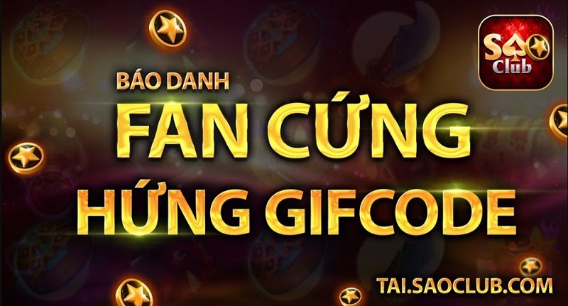 Hướng dẫn nhận giftcode Sao Club