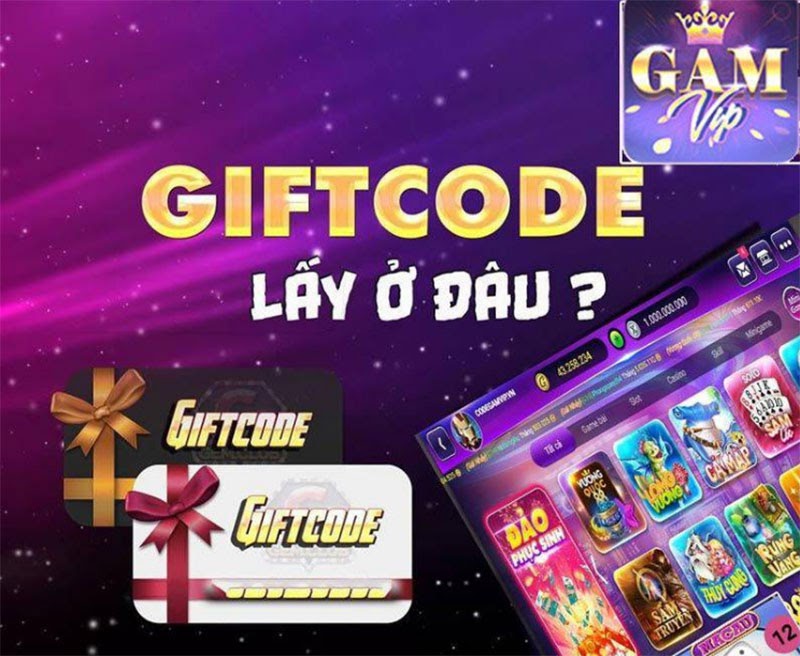 Hướng dẫn cách thức nhận giftcode Gamvip cực chất