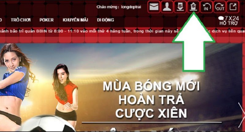 Hướng dẫn nạp tiền tại 138Bet 