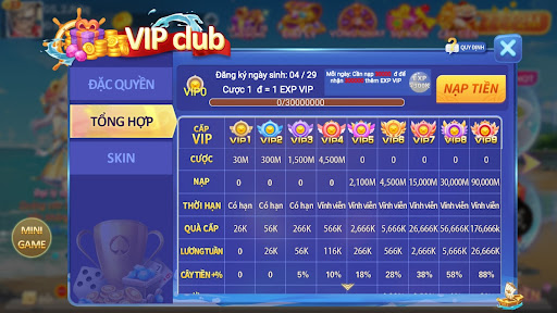 cap vip dwin