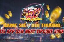 Giftcode Sin99 Club – Giftcode mới nhất dành cho mọi tay chơi