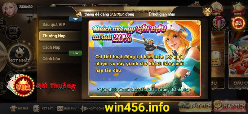 Win456 khuyến mãi 