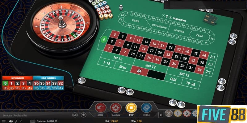 Roulette five88 meo choi